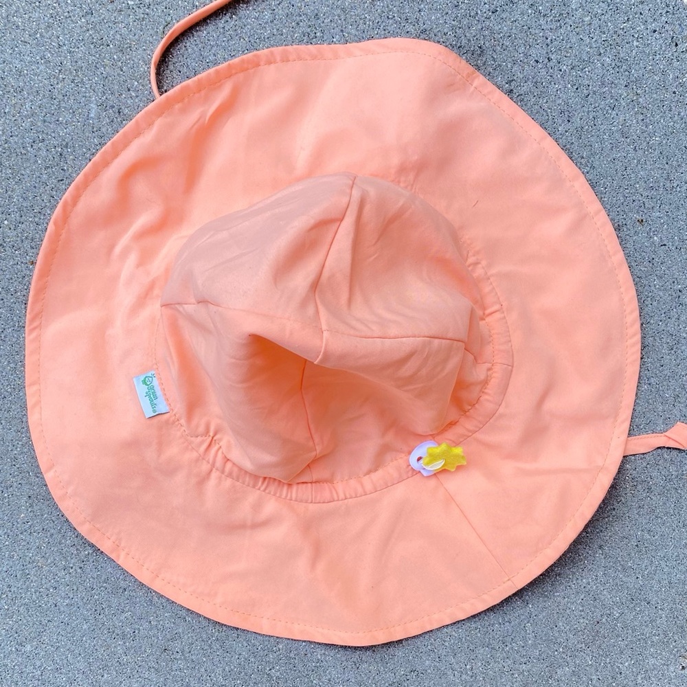 Green Sprouts 2-4t sun hat